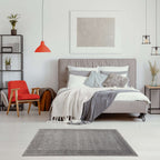 Ephesus Modern Grey Rugs | 7437G