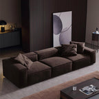 Hee Nordic Sofa, Two Seater, Three Seater Sofa, Corner Sofa, Suede - Joe’s Haven