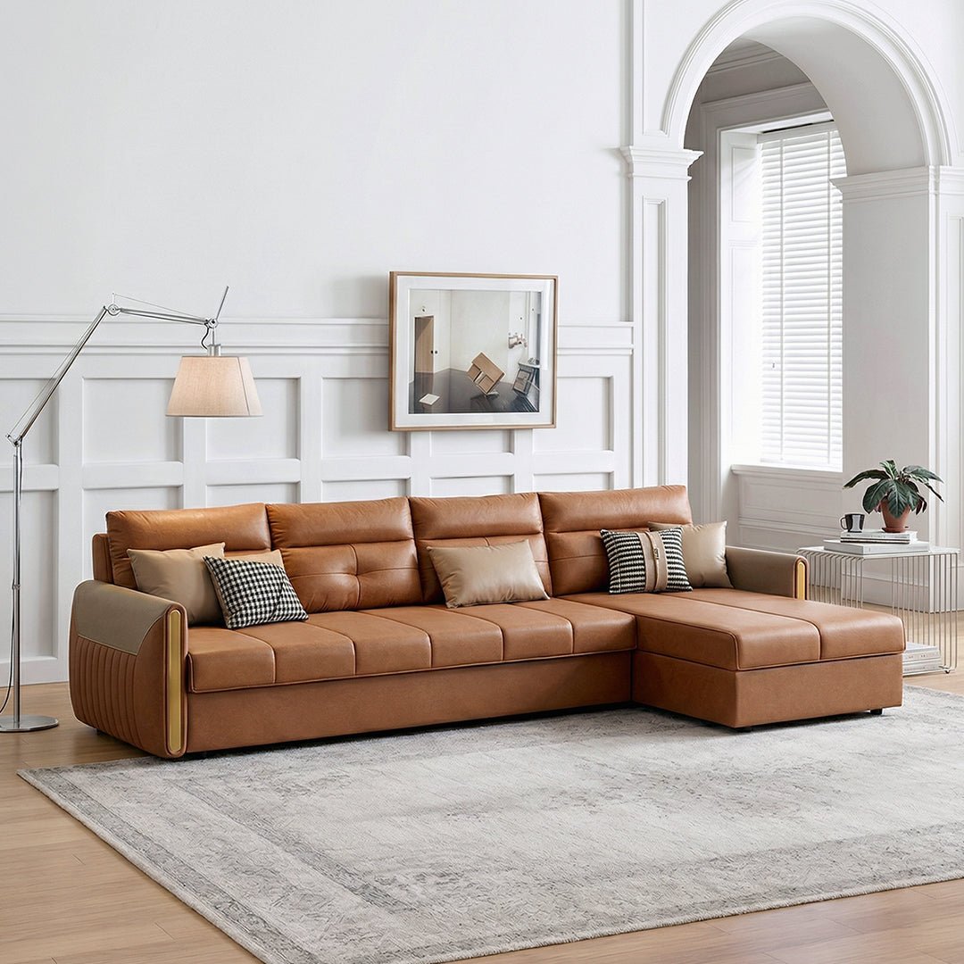 Malhotra L Shape Sofa Bed, Small Corner Sofa Bed - Joe’s Haven
