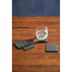 Preto Set Of Four Slate Square Coasters