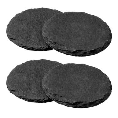 Set Of Four Slate Round Coasters - Joe’s Haven