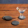 Set Of Four Slate Round Coasters - Joe’s Haven