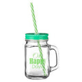 Happy Days Square Mason Jar Mug - Joe’s Haven