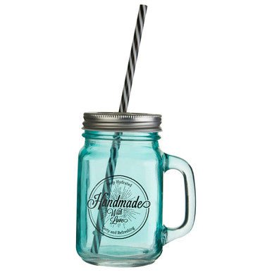 Cocktails Square Mason Jar Mug - Joe’s Haven
