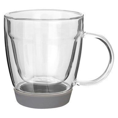 Amari Double Wall Glass Mug with Silicone Base 220ml - Joe’s Haven