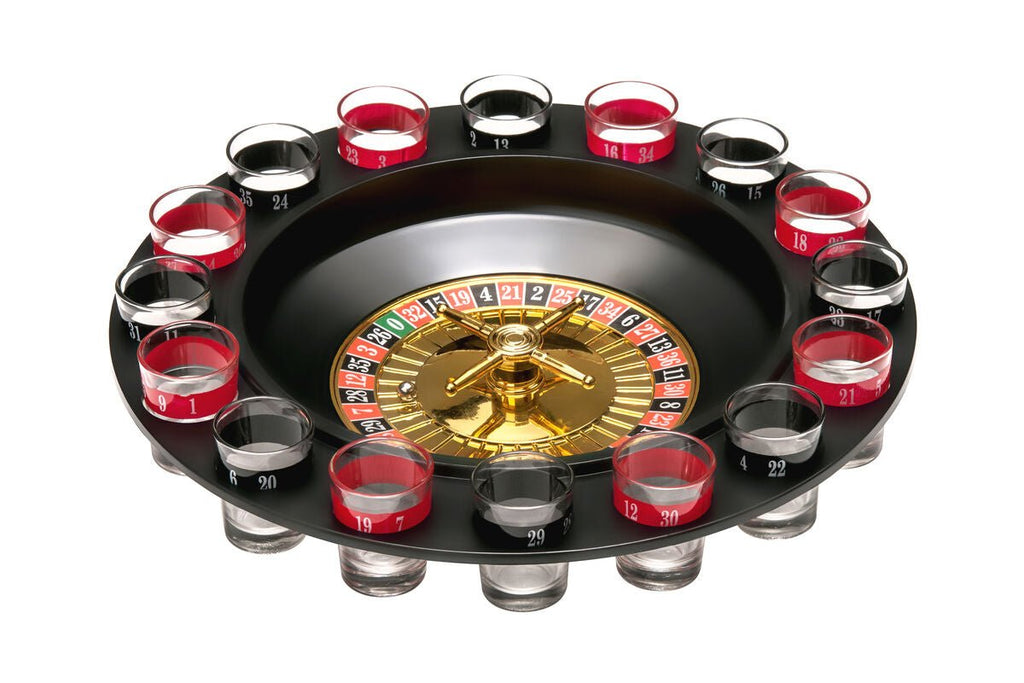 Roulette 16 Shot Glasses Drinking Game - Joe’s Haven