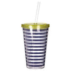 Mimo Stripe 450Ml Drinks Cup - Joe’s Haven