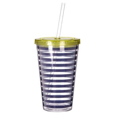 Mimo Stripe 450Ml Drinks Cup - Joe’s Haven
