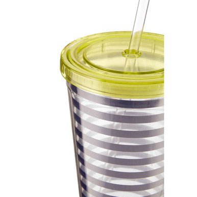 Mimo Stripe 450Ml Drinks Cup - Joe’s Haven