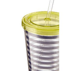 Mimo Stripe 450Ml Drinks Cup - Joe’s Haven