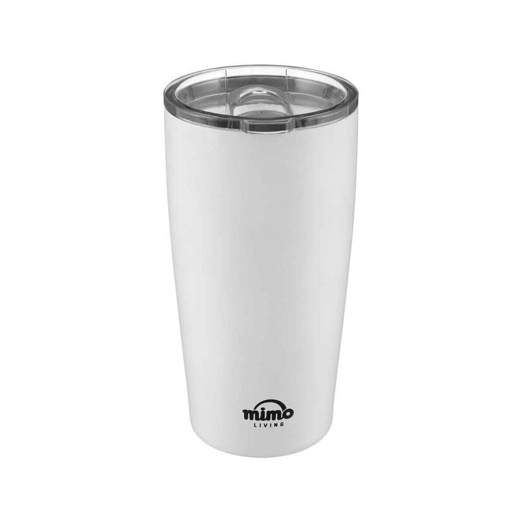 Mimo Matt White Travel Mug - Joe’s Haven