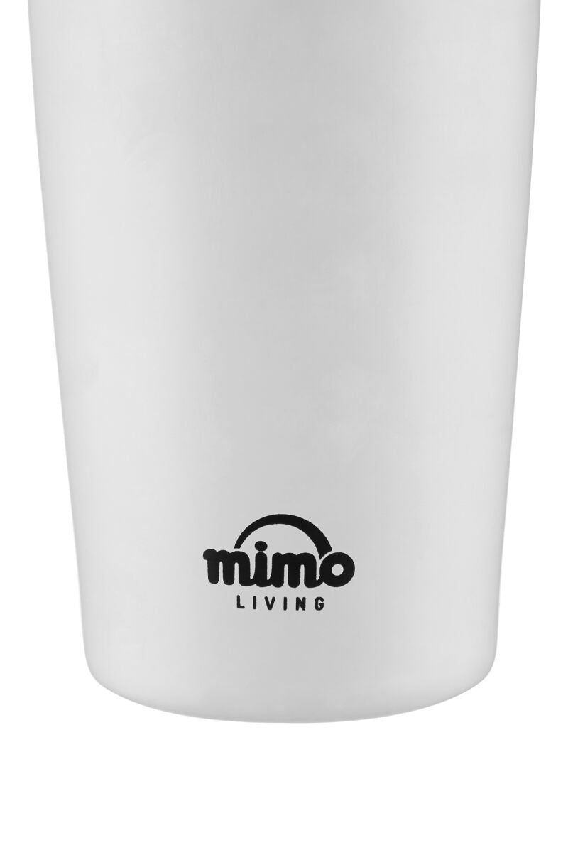 Mimo Matt White Travel Mug - Joe’s Haven
