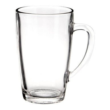 Euri Clear Tall Glass Mugs Set Of 4 - Joe’s Haven