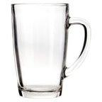 Euri Clear Tall Glass Mugs Set Of 4 - Joe’s Haven