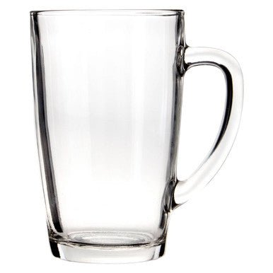 Euri Clear Tall Glass Mugs Set Of 4 - Joe’s Haven