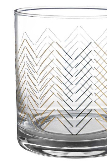 Set Of Four Jazz Tumbler Glasses - Joe’s Haven