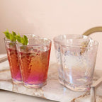 Aurora Set Of 4 Lustre Glass Tumblers - Joe’s Haven