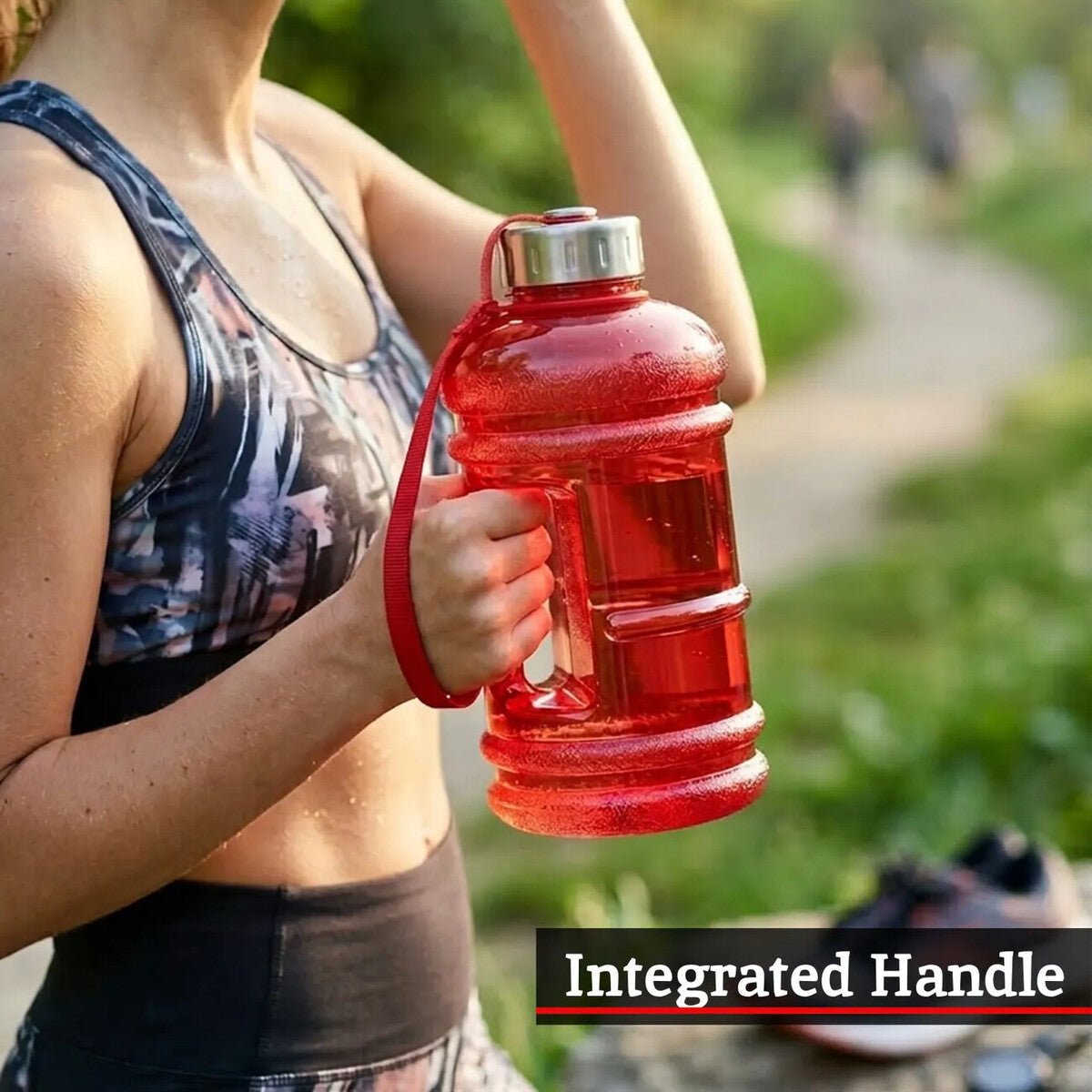 Olly Red 1000Ml Sports Drinking Bottle - Joe’s Haven