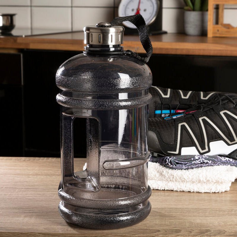 Olly Grey 2200Ml Sports Drinking Bottle - Joe’s Haven