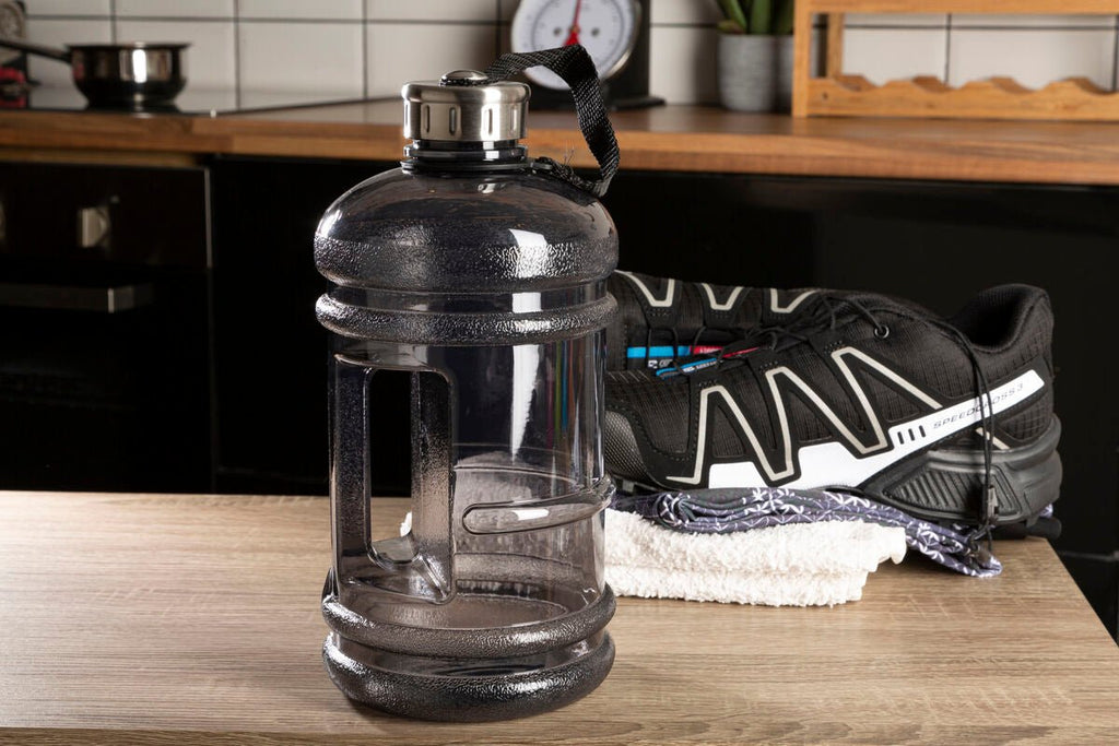 Olly Grey 2200Ml Sports Drinking Bottle - Joe’s Haven