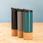 Mimo Dark Green Double Wall Travel Mug - Joe’s Haven