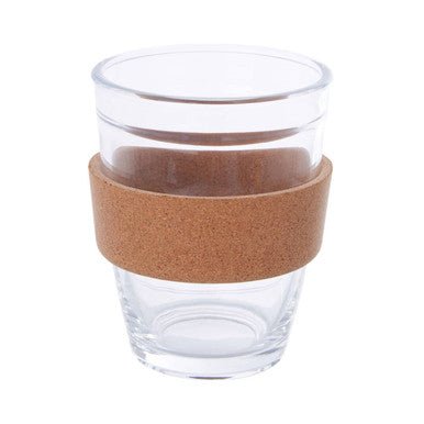 Mimo Glass Mug With Dark Green Silicone Lid - Joe’s Haven