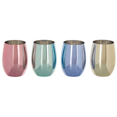 Mimo Set Of 4 Assorted Colours Tumblers - Joe’s Haven