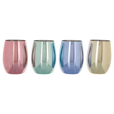 Mimo Set Of 4 Assorted Colours Tumblers - Joe’s Haven