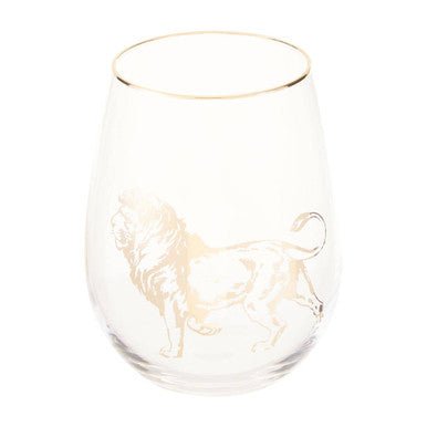 Nomi Gold Lion Curved Tumbler - Joe’s Haven