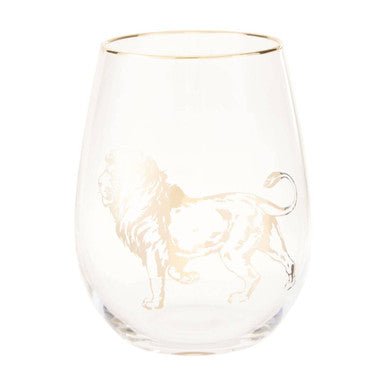 Nomi Gold Lion Curved Tumbler - Joe’s Haven