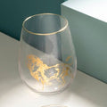 Nomi Gold Lion Curved Tumbler - Joe’s Haven