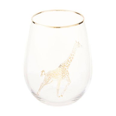 Nomi Gold Giraffe Curved Tumbler - Joe’s Haven