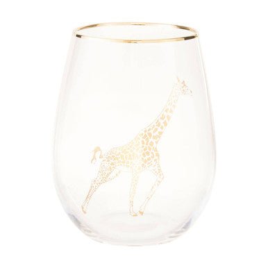 Nomi Gold Giraffe Curved Tumbler - Joe’s Haven
