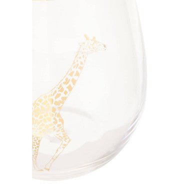 Nomi Gold Giraffe Curved Tumbler - Joe’s Haven