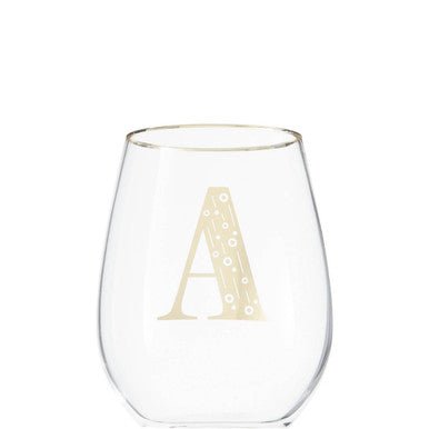 Claro Letter A Curved Tumbler - Joe’s Haven