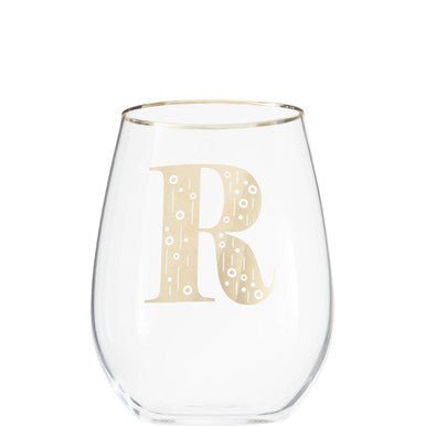 Claro Letter R Curved Tumbler - Joe’s Haven