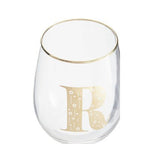 Claro Letter R Curved Tumbler - Joe’s Haven