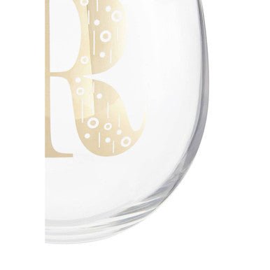 Claro Letter R Curved Tumbler - Joe’s Haven