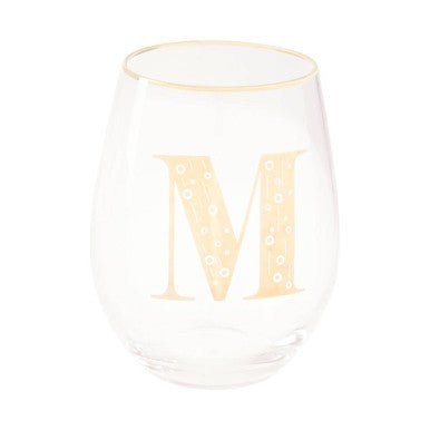 Claro Letter M Curved Tumbler - Joe’s Haven