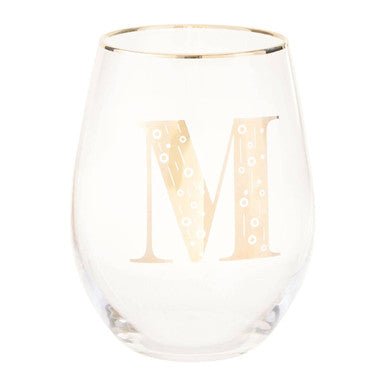 Claro Letter M Curved Tumbler - Joe’s Haven