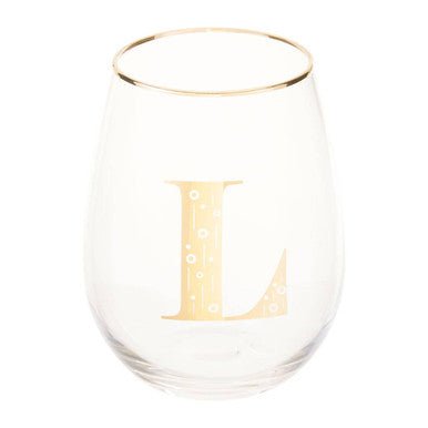 Claro Letter L Curved Tumbler - Joe’s Haven