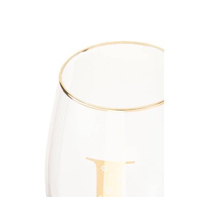 Claro Letter L Curved Tumbler - Joe’s Haven