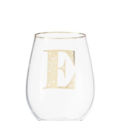 Claro Letter E Curved Tumbler - Joe’s Haven