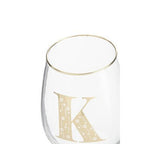 Claro Letter K Curved Tumbler - Joe’s Haven