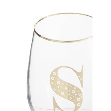 Claro Letter S Curved Tumbler - Joe’s Haven