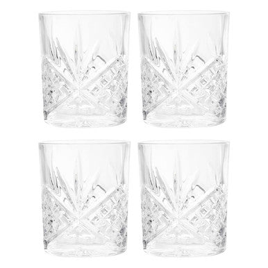 Beaufort Set Of 4 Crystal Tumblers - Joe’s Haven
