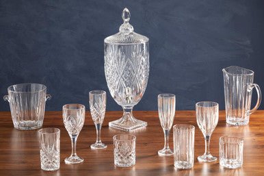 Beaufort Set Of 4 Crystal Large Tumblers - Joe’s Haven