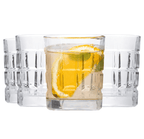 Auclair Set Of Four Check Glass Tumblers - Joe’s Haven