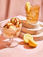 Fleur Set Of Four Clear Glass Tumblers - Joe’s Haven