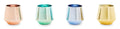 Aurora Set of Four Glass Tumblers in Assorted Colours - Joe’s Haven